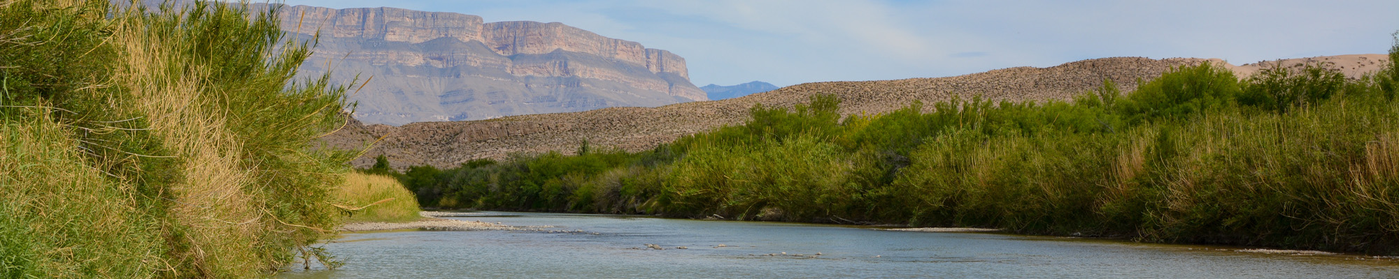 Rio Grande river in Big Bend National Park